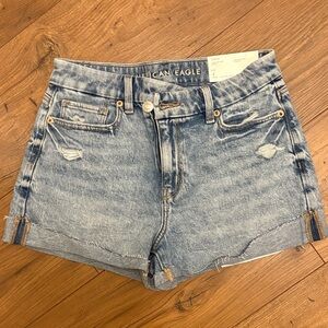 American Eagle Outfitters Light Blue Jean Shorts